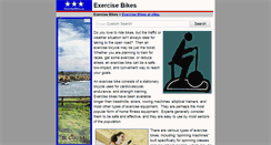 Desktop Screenshot of exercisebikes.us